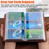 Romozi RFID Credit Card Holder, Leather Business Card Organizer with