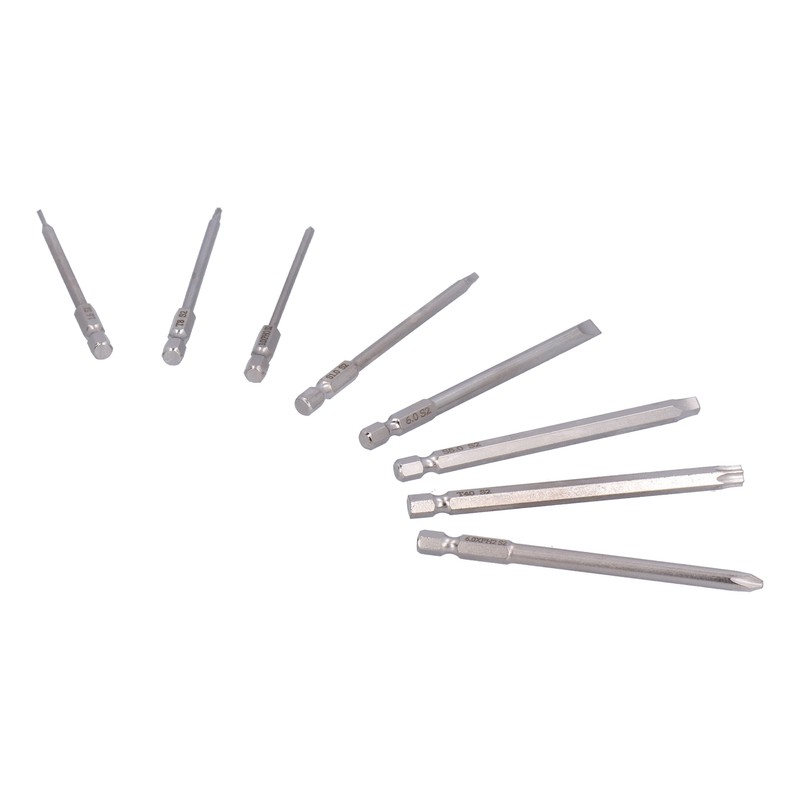 30Pcs Screwdriver Bit Magnetic Metal Slot Star Cross Tool Set