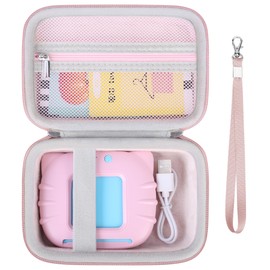 Supmay Carrying Case for QuTZ/Startcan/Aullsaty/KOKODI Toddler Toys for 2 3 4 5 Year Old Boys and Girls, Autism Sensory Toys for Autistic Children, Learning Montessori Toys, Speech Therapy Toys, Pink