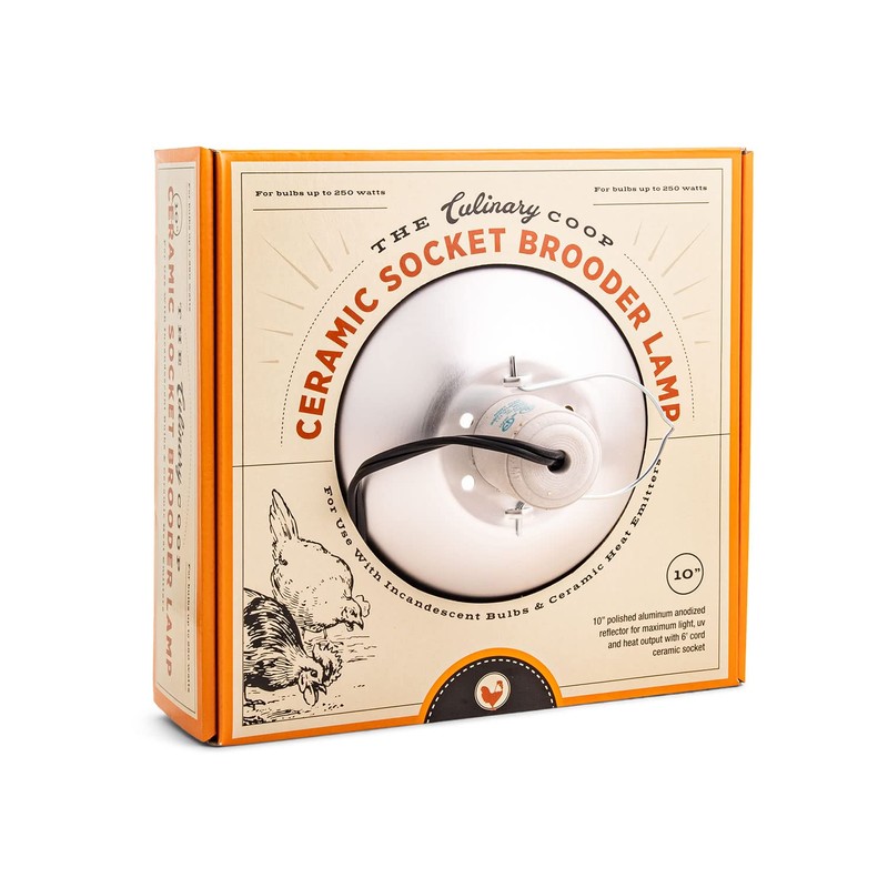 Fluker's Culinary Coop Brooder Lamp for Chicken Coop or Outdoor