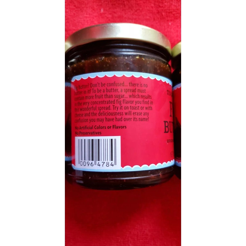Trader Joe's 4 PACKS TRADER JOE'S FIG BUTTER /11 OZ