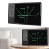 9.5 Inches Desktop Calendar with Clock Date Display, Electronic LCD