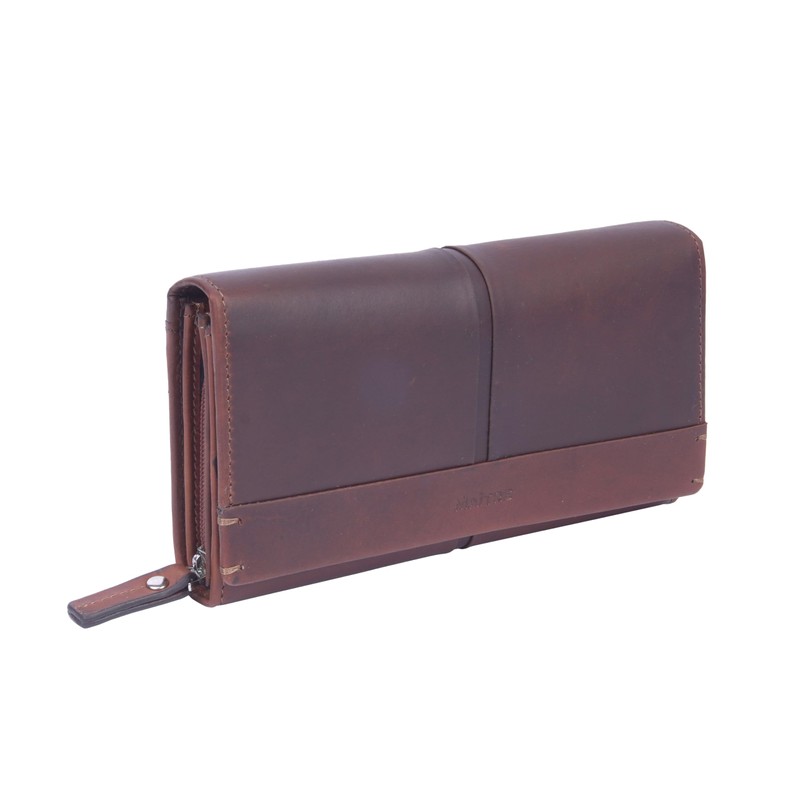 Maitre Birkenfeld Dilara Purse LH11F, Colour: brown / material: cotton,