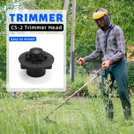 VBSYBO FS38 Trimmer Head FS 40C Weed Eater Head Compatible with Stihl FS 38 FS45 FS 45 FS40C FS40 FS45C FS46 FS50 FS50C FSE60 FSE71 FSE81 FSA60R FSA86R String Trimmer Parts C5-2 Replacement