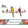 Sweet Feet and Beak Roll Bird Swing - Pumice Perch
