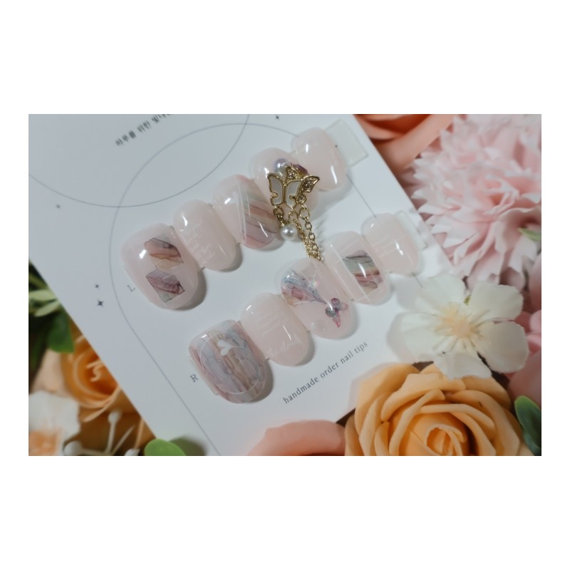 Handmade nails - Author's recommendation❤ By the window where moonlight