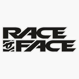 RACEFACE Sticker Vinyl Bumper Sticker 6 Mil Thick - Size 5"