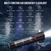 Mirthcos 17-in-1 Car Emergency Flashlight - Window Breaker Hammer &