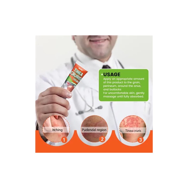 Pomada H Tinea Cruris 30g Crema Para Picazón En La