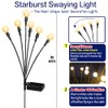 TONULAX Solar Garden Lights - New Upgraded Solar Swaying Light,