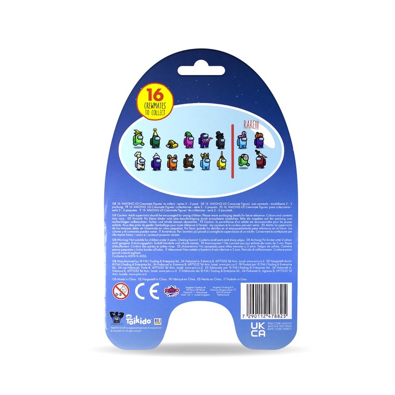 Among Us 3-Pack of Crewmate Figures (Set 1)