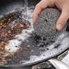 PARENCE – Set di 2 spugne in acciaio inox –