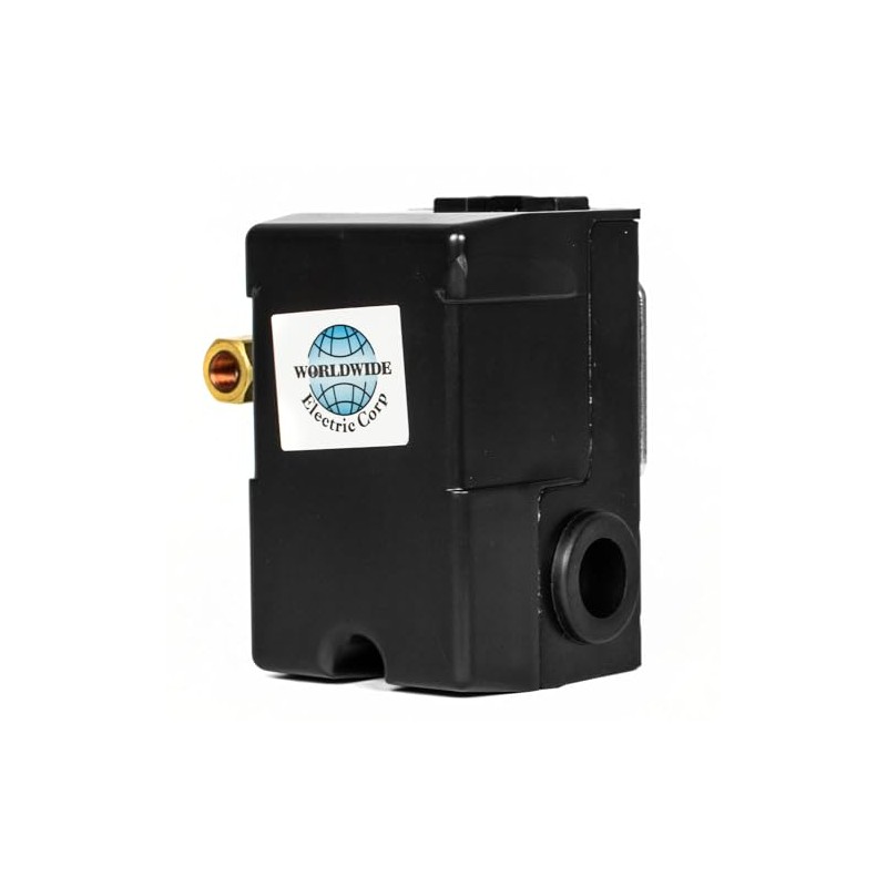 Worldwide Electric Corp Single Port 95-125 PSI Air Compressor Pressure
