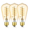 12V LED Edison Bulbs 40W Equivalent, Low Voltage 4W Vintage
