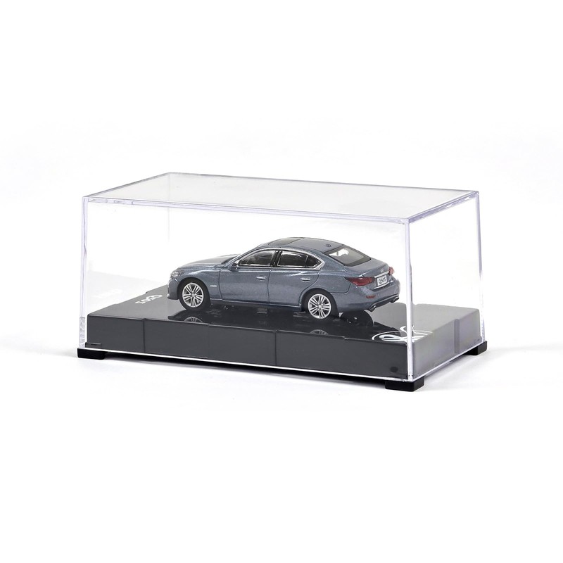 1:64 Scale Infiniti Q50S Blue Diecast Miniature Model Car