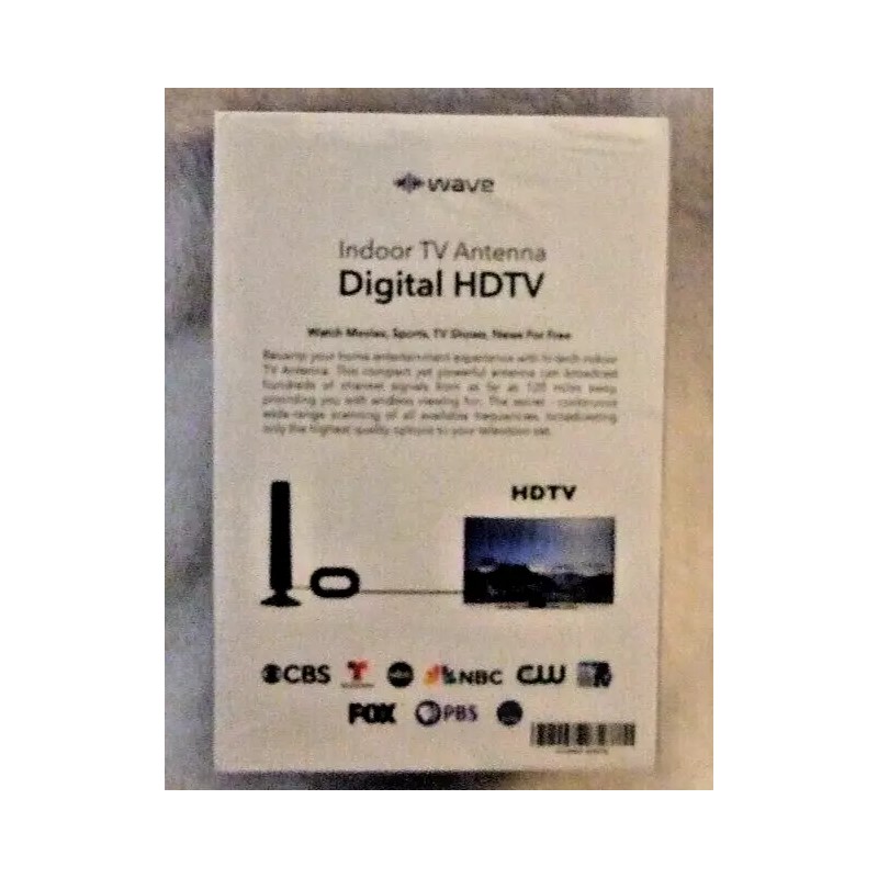 WAVE New Wave Indoor TV Antenna Digital HDTV