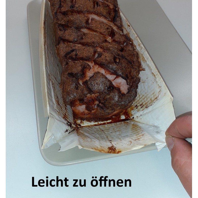 equipster Meat cheese mould, liver cheese mould, paper baking mould,
