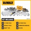 DEWALT DEWALT Mechanics Tools Kit and Socket Set, 142-Piece, 1/4