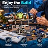 Mechanical Shark Building Set for Creative Play – 687-Piece Light-Up