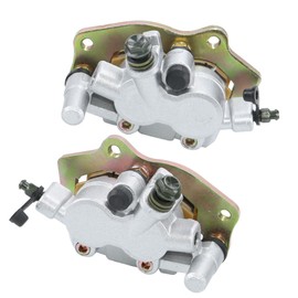 WFLNHB Front Left and Right Brake Calipers Replacement for Kawasaki Teryx 800 KRF800 43080-0128 43080-0129 2014-2019 with Pads