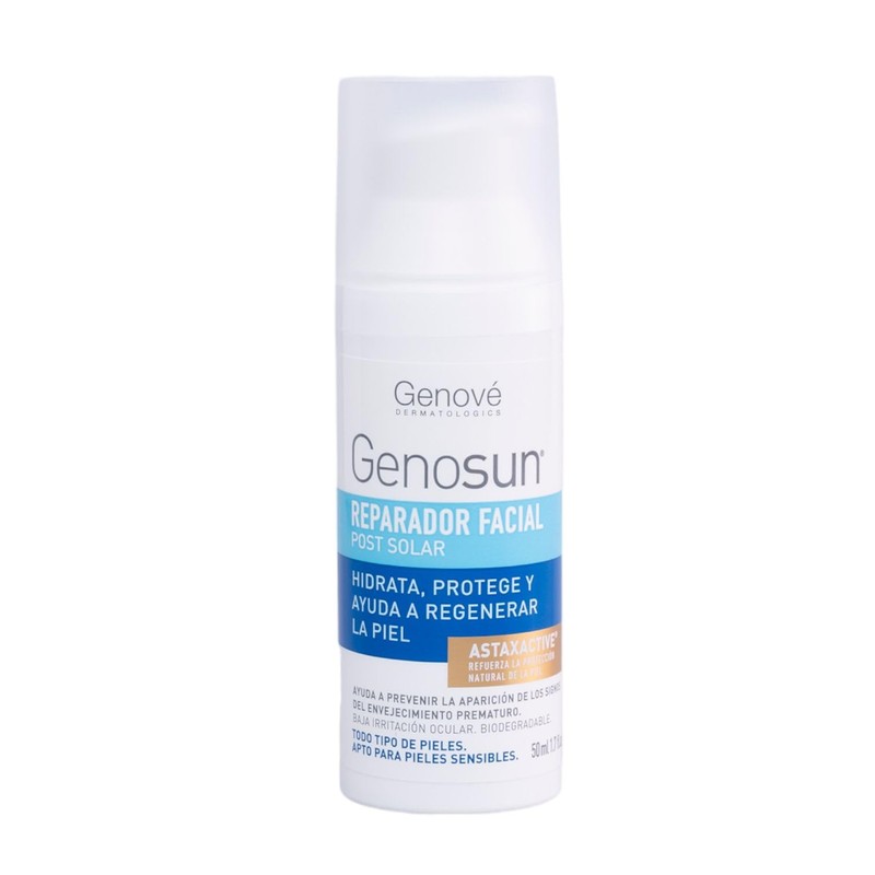 Genove Crema Facial Post Solar Genosun, 50 Ml, Antiedad