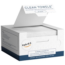 Clean Skin Club Clean Toalla Pequea (4 pack)