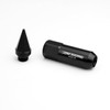 60mm Aluminum M12 x 1.5 6-Point 20mm OD Black 20