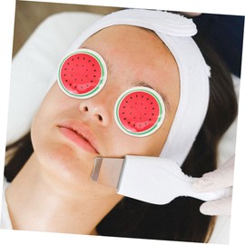 Baluue Reusable Eye Pads Adjustable Cooling Eye Masks for Home Office Travel Fruit Shape Pads