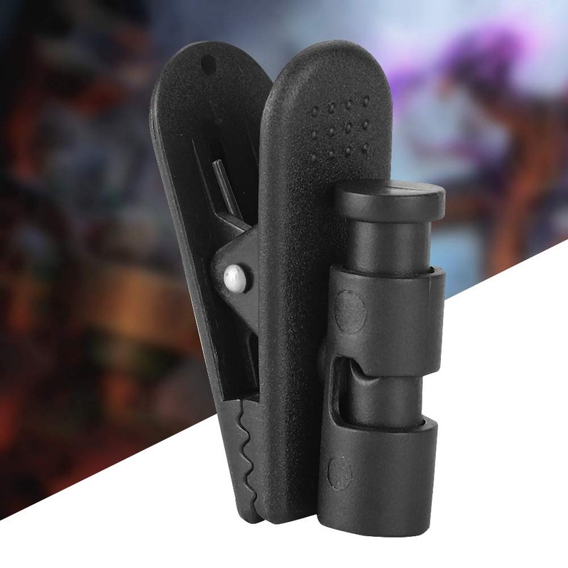 Headset Clip Clamp, 2 Packs Cable Clip Clamp Hooks, Earpiece