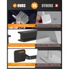 Sunfanie Hat Rack for Hat Storage (6-Pack), Multi-purpose Hat Organizer,