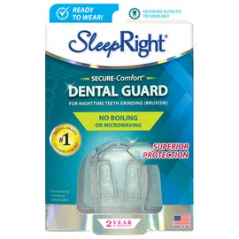 SleepRight Secure-Comfort Dental Guard to Prevent Teeth Grinding and Damage