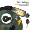 Titanker Bike Chain Lock with Key, 3.3 Feet Heavy Duty