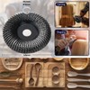 BBjinronjy Wood Sanding Disc for Angle Grinder, 125 mm Flap