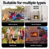 Spark Protection Plate: Fireplace Floor Plate for Fireplace 50 x