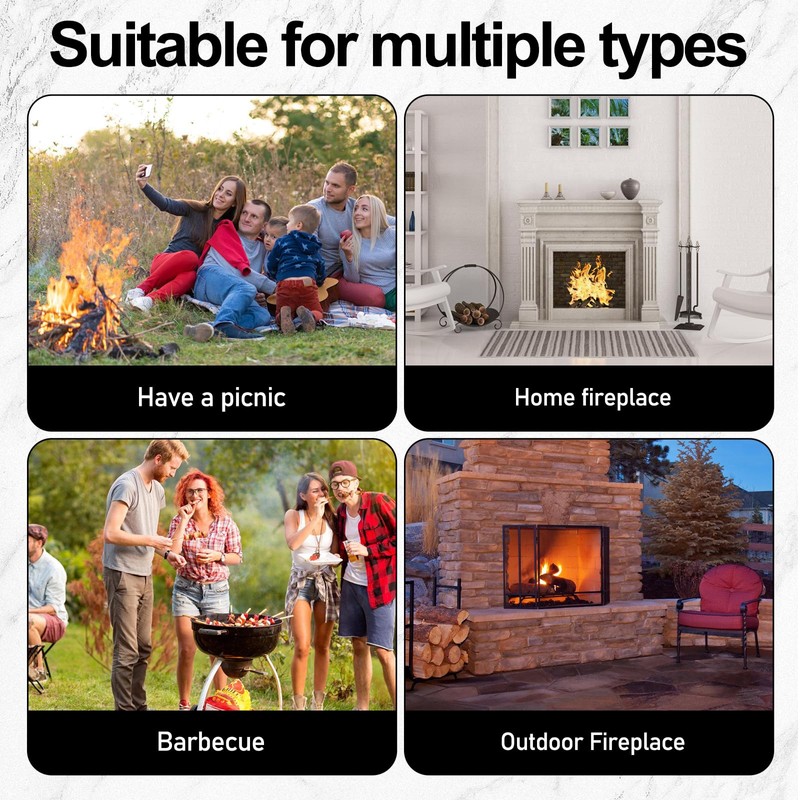 Spark Protection Plate: Fireplace Floor Plate for Fireplace 50 x