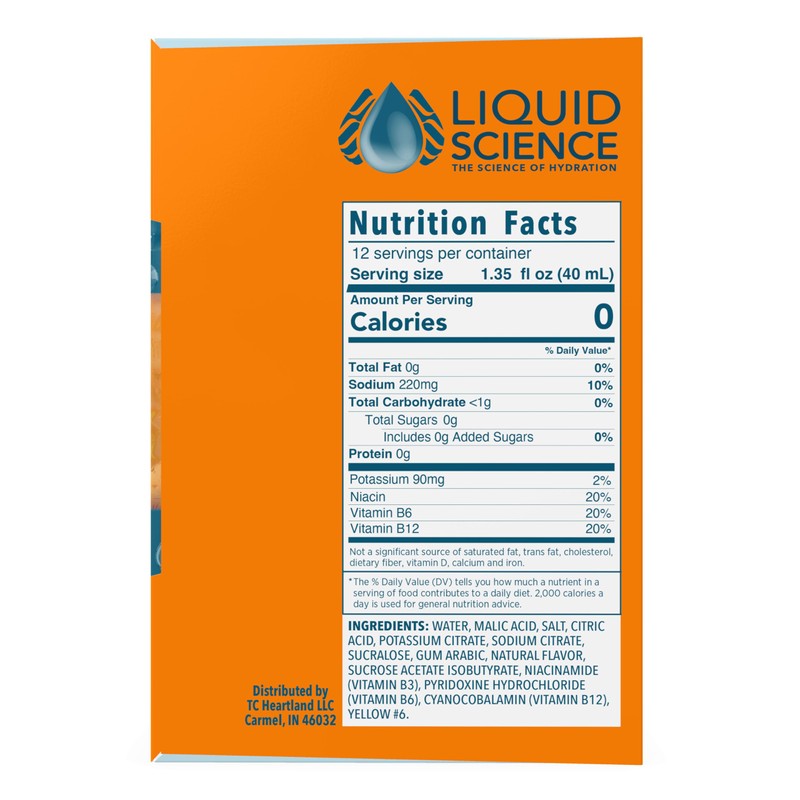 Liquid Science Orange by Java House - Single Serve Hydration