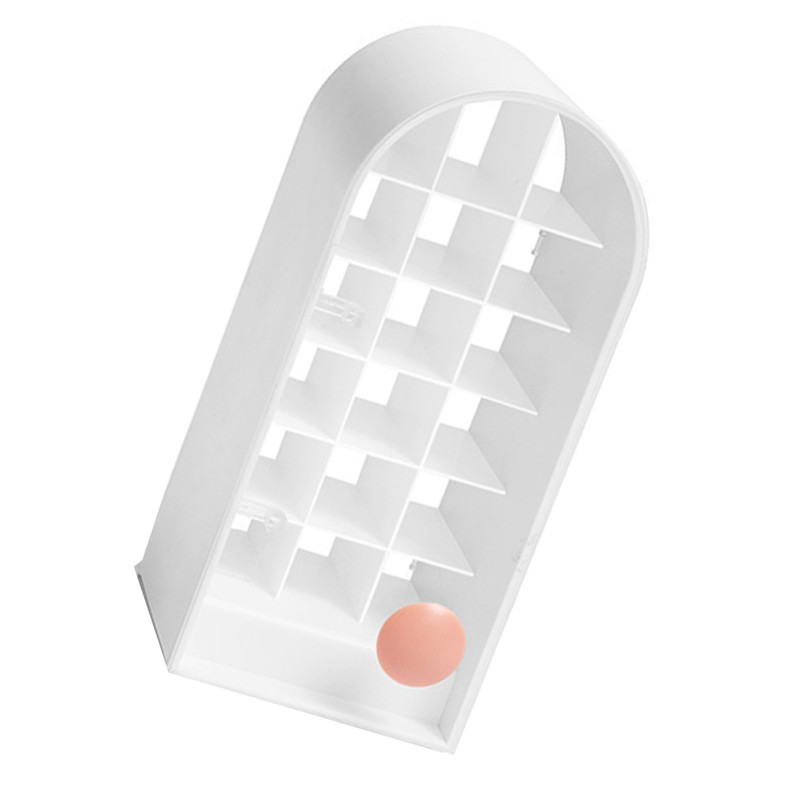 18 Spaces Lipstick Storage Rack Castle Molding Dustproof ABS Lipstick