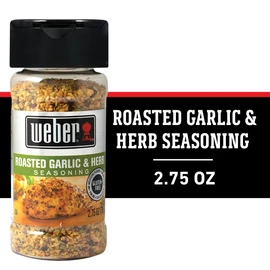Weber Roasted Garlic & Herb Seasoning, 2.75 oz