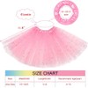 M-Aimee 5 Set Girls Layered Sequins Ballet Tutu Skirt 3