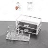 Cosmetic Storage Organizador De Acrílico Para Maquillaje Joyero Con Cajones