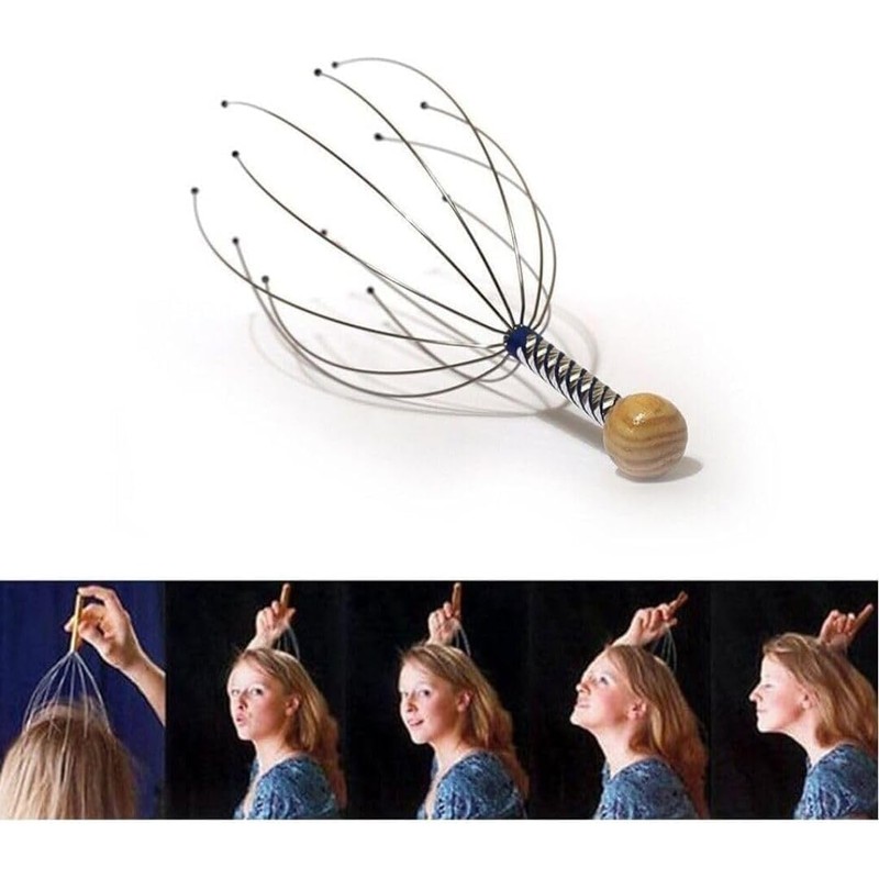 Scalp Massagers, Head Massager Scalp Hair Growth Scratcher for Deep