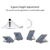 Laptop Stand, Adjustable Cooling Base, Foldable Tablet Stand for Laptops
