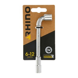Rhino Clé tubulaire et à Pipe Wrench 9 mm Diameter 6/12-Point Steel (Chrome Vanadium) NC
