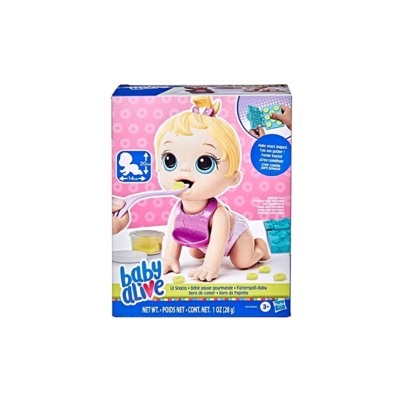 Baby Alive Hora de Comer Rubia 20cm