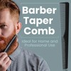 LUXXII (6 Count) 7.5" Barber Hair Comb Beard & Mustache
