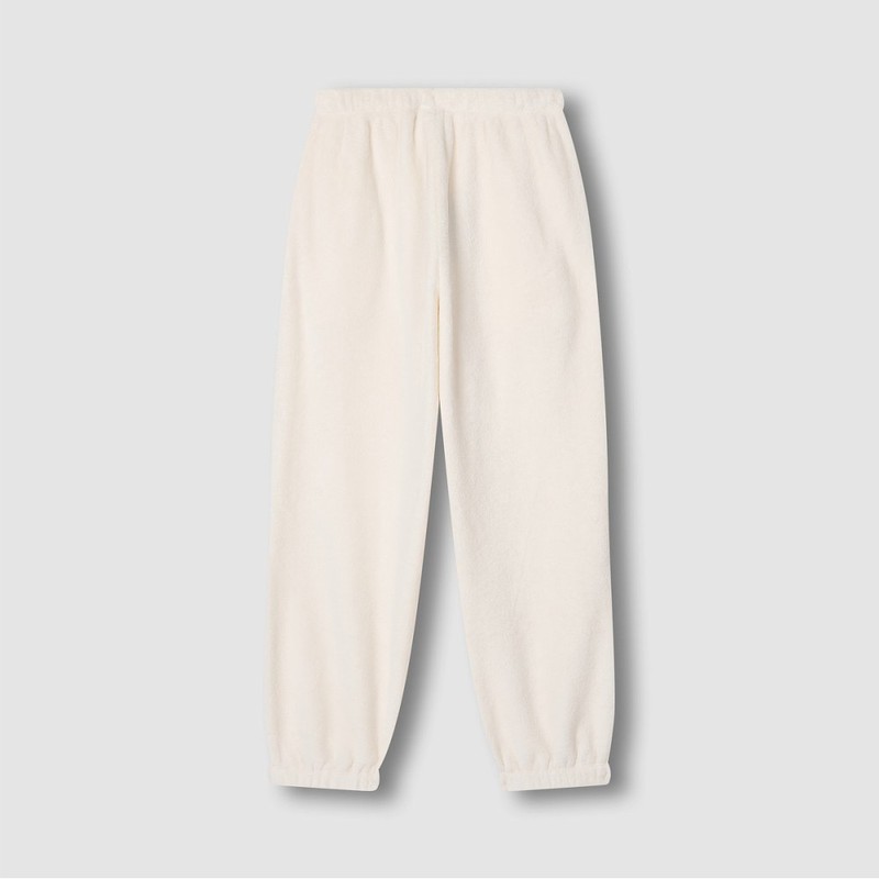 JAJU [JAJU/자주] 여 극세사 조거핏 파자마 팬츠_아이보리 [JAJU] Women's Microfiber