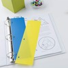 Spiral Snap in Bookmark,Dividers for 3 Ring Binders,Page Protectors Notebooks