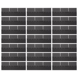 21 Pack Asphalt Roof Shingles, 39.37 * 13.11Inch Waterproof Roof Asphalt Tiles, Tool Shed Roof Shingles- Ideal for Roof Tiles of Villas, Row Houses, Light Steel Roofs(Grey)