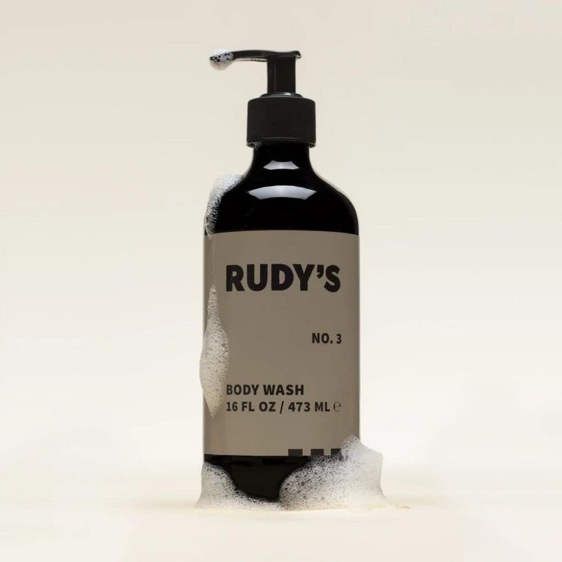 Rudy's No. 3 Sulfate Free Body Wash, For Everybody, Natural