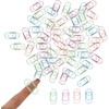 Paper Clips Colourful Paper Clips Heart – Pack of 60